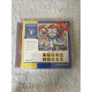 Bailey's Book House Ages 3-7 Develop Love for Reading PC WIN XP Sealed New